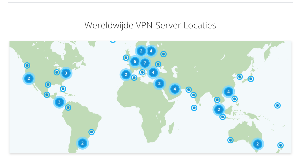 VPN server locaties VyprVPN